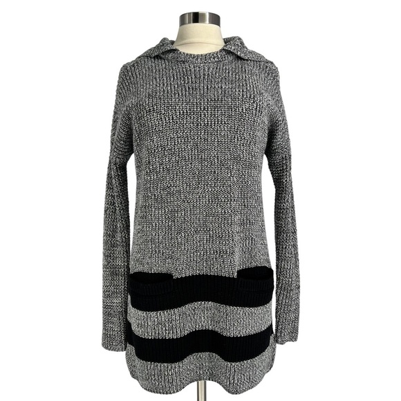 VICTORIA'S SECRET 100% Cotton Tunic Length Hooded Sweater S/P - Picture 1 of 10